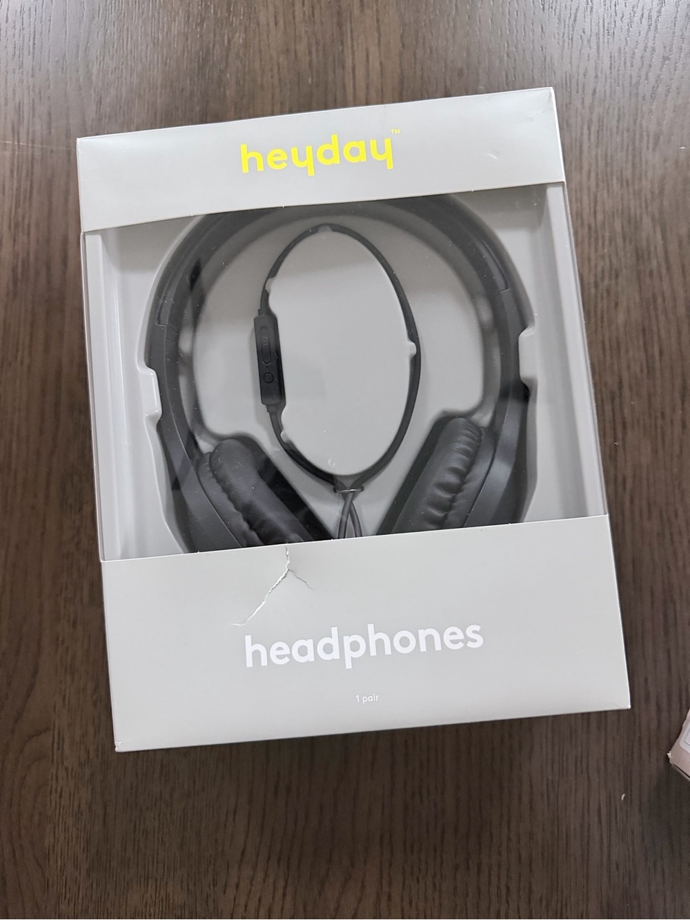 NEW heyday Black On-Ear Headphones
